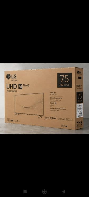 LG 75UR78009LL televizori sotiladi. — 2