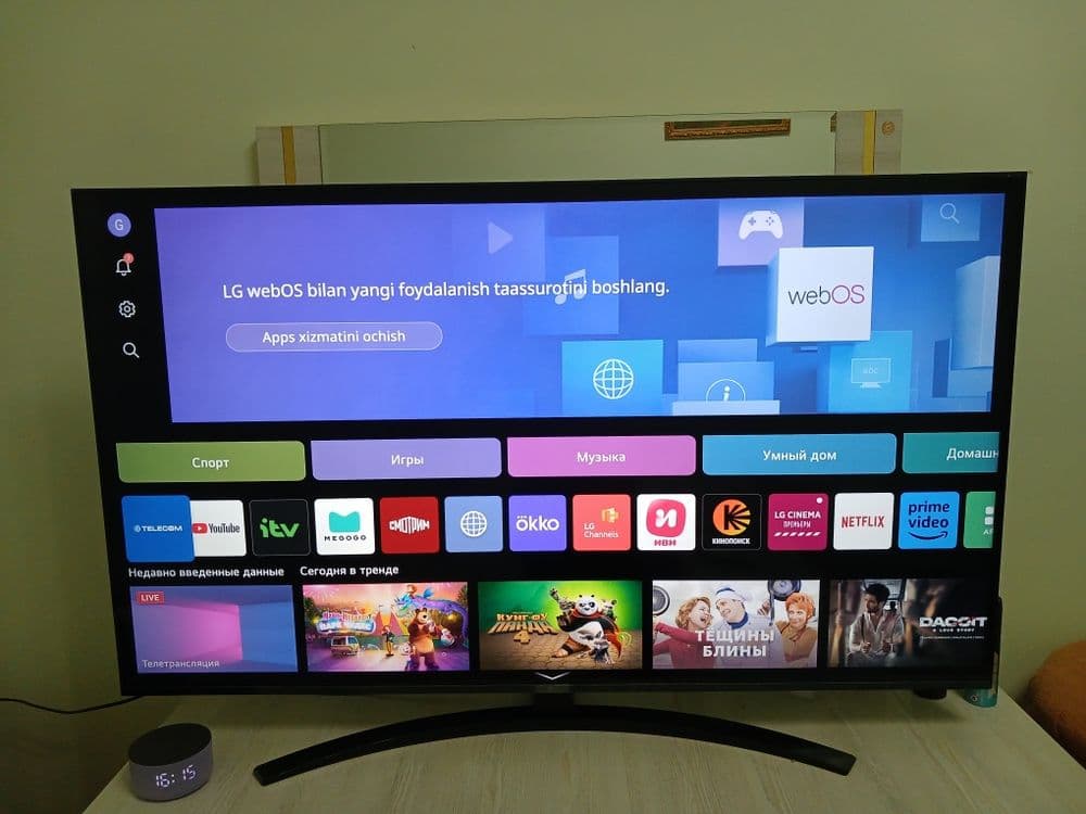 Телевизор LG55,4K. — 2