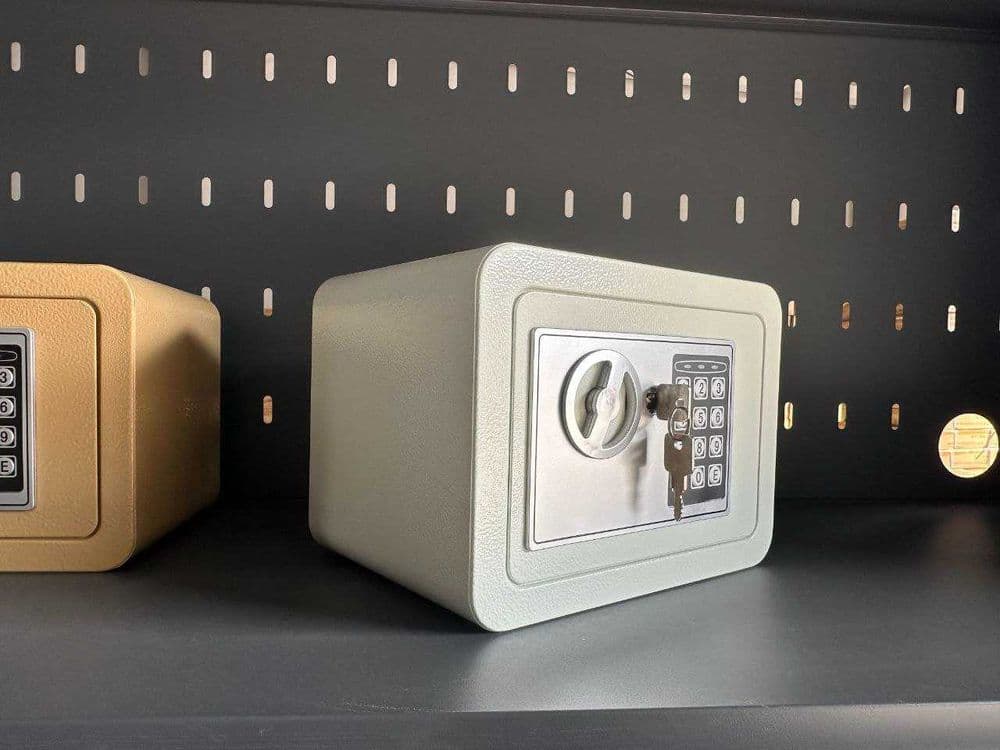 Домашний и офисный мини сейф недорого/Uy va ofis mini seyfi optom narx — 3