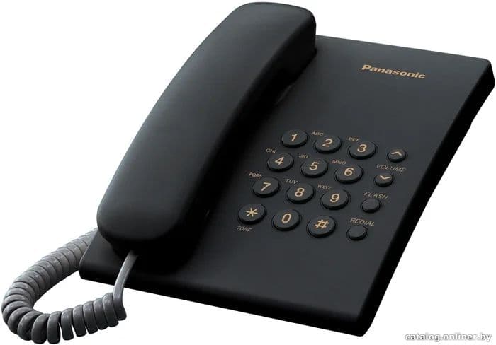 Проводной телефон Panasonic KX-TS2350RU оригинальный стационарный дома — 2