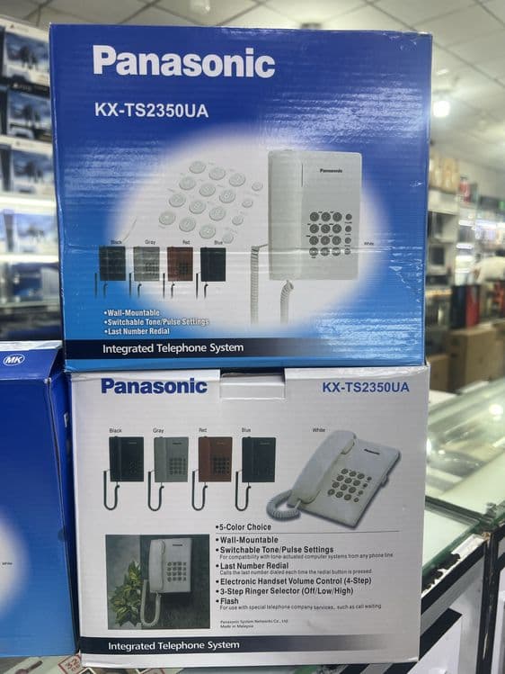 Проводной телефон Panasonic KX-TS2350RU оригинальный стационарный дома — 4