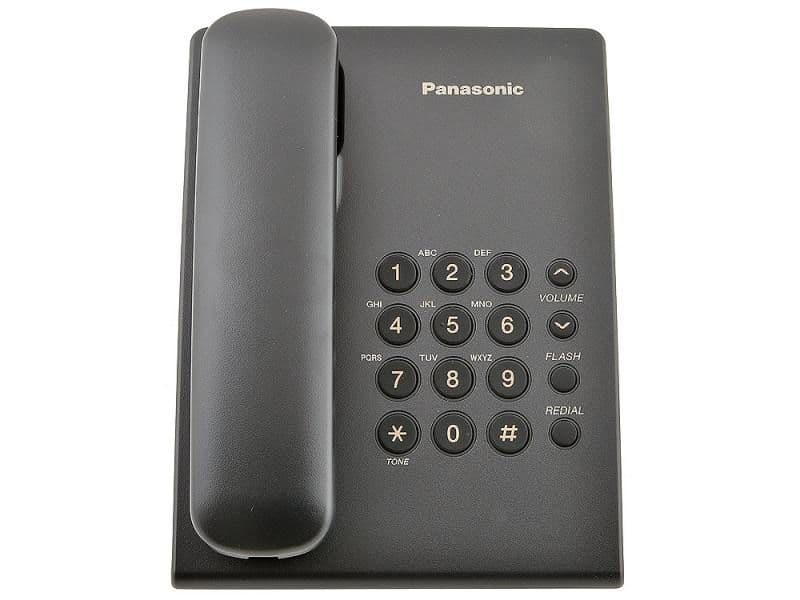 Проводной телефон Panasonic KX-TS2350RU оригинальный стационарный дома — 5