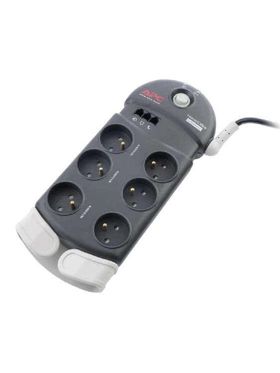 Сетевой фильтр APC SurgeArrest Home/Office 6 розеток 2.4 м — 2