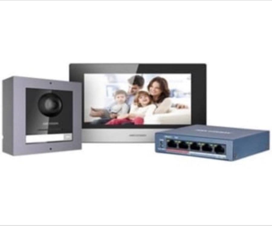 АКЦИЯ IP Видео Домофон Hikvision KIS 602 — 2