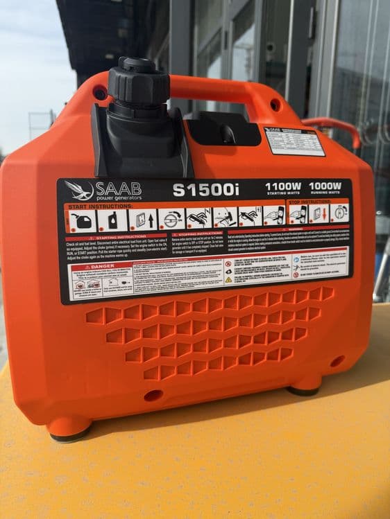 1 кВт инверторли генератор SAAB generator движок 220В ток S1500 — 4