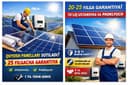 Quyosh panellari va padklyuch xizmatlar 25 yilgacha garantiya