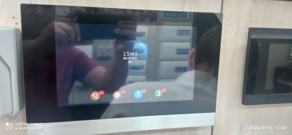 Домофон wi-fi монитор 10д вызывной комплект — 2