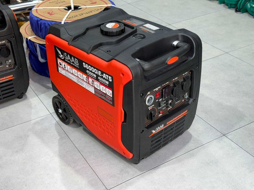 Генератор kemage saab 4.5 кВт инверторли + ATS BOX + ПУЛТ + Старт стоп — 2