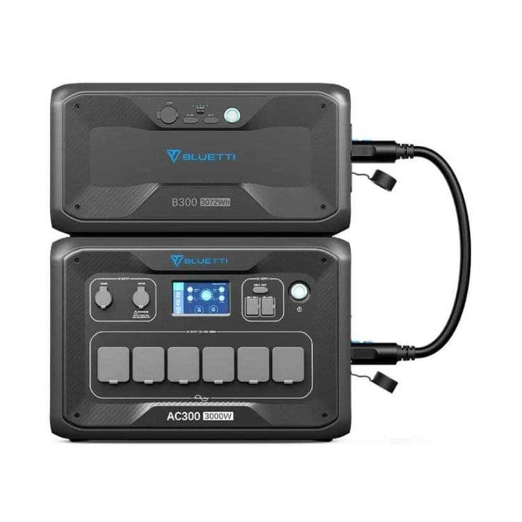Портативная ИБП/UPS 3 кВт BLUETTI AC300 + B300 — 1