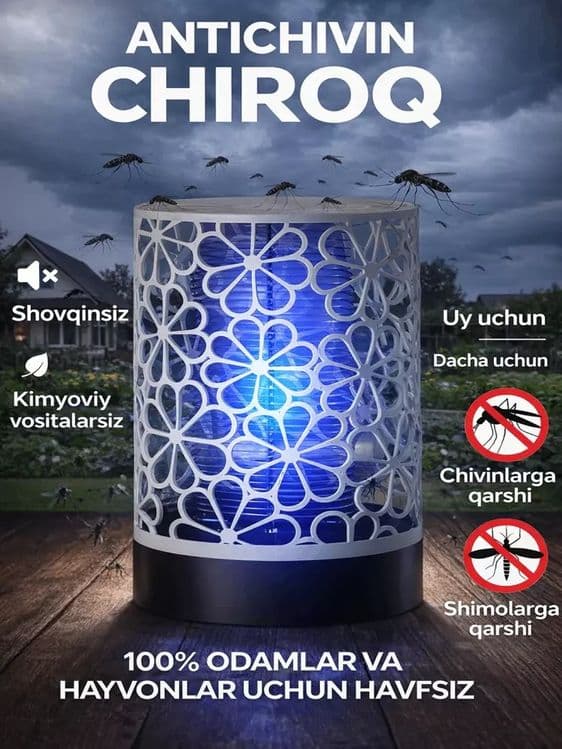 Chivin va hasharotlarga qarshi elektr lampa — 5