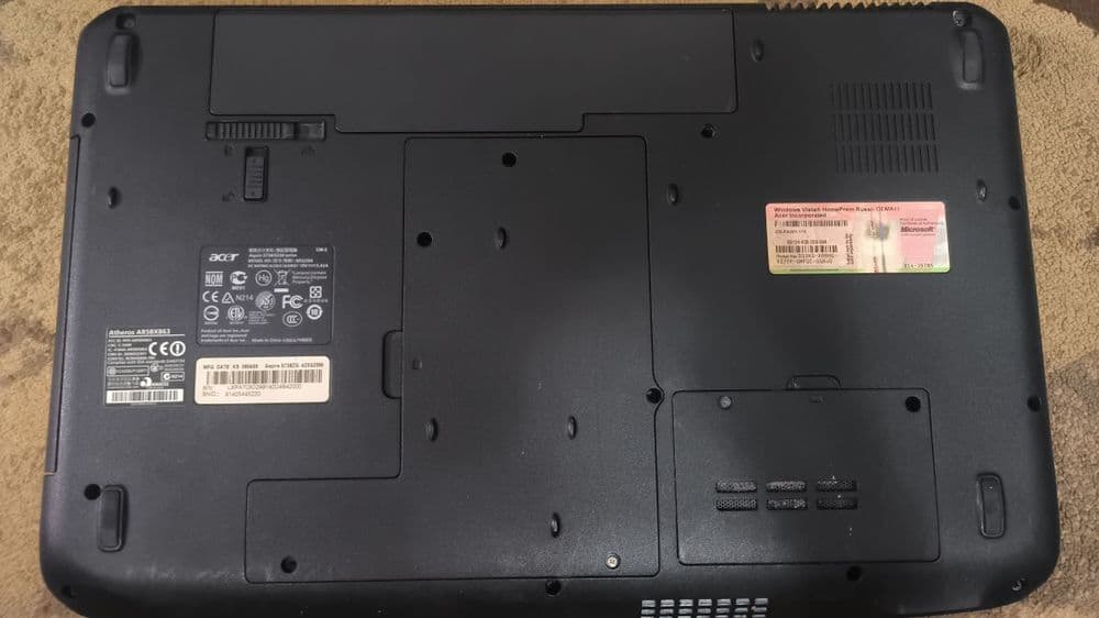Acer aspire 5738zg — 3