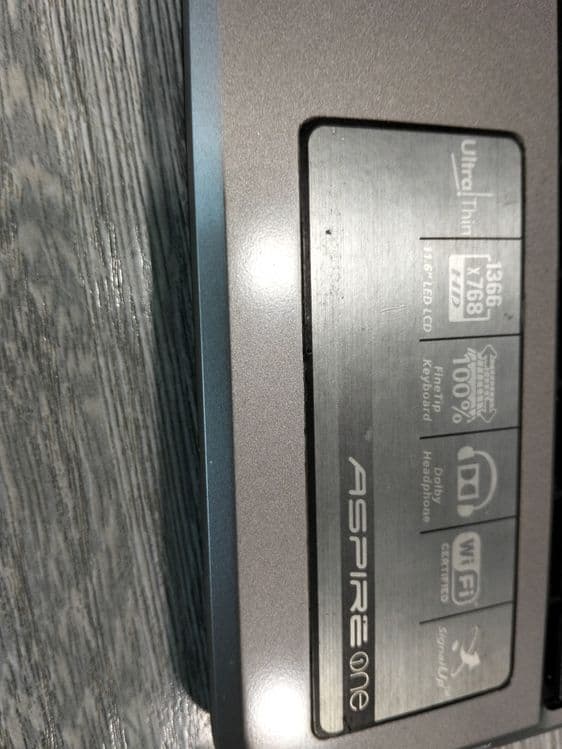 Нетбук aspire one — 2