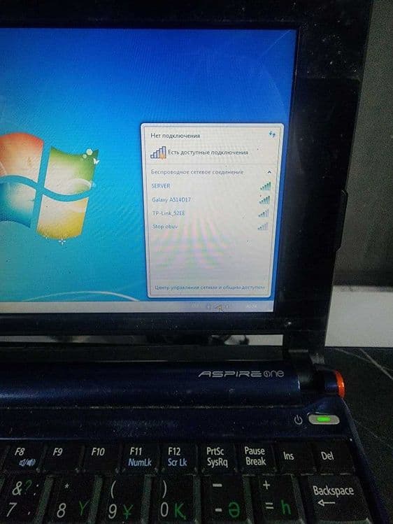 Acer Aspire one ZG5 бюджетный нетбук  windows 7 — 3