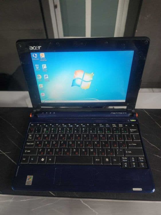 Acer Aspire one ZG5 бюджетный нетбук  windows 7 — 5