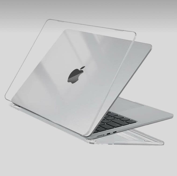 Chexol macbook case Prozrachniy Macbook pro Air m1 m2 m3 m4 m5 — 1