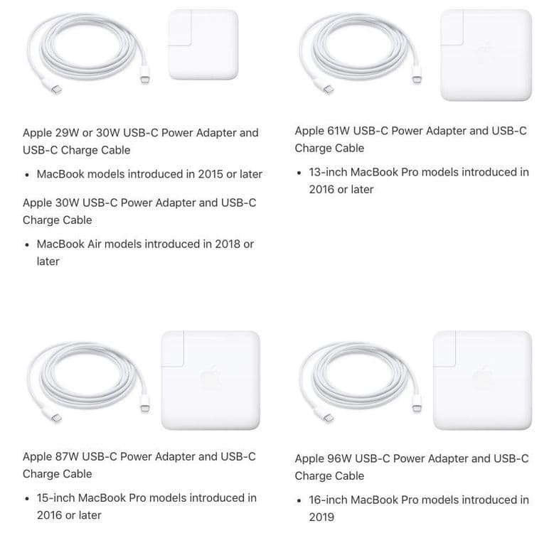 Apple MacBook Air MacBook Pro Adapter Зарядка — 2