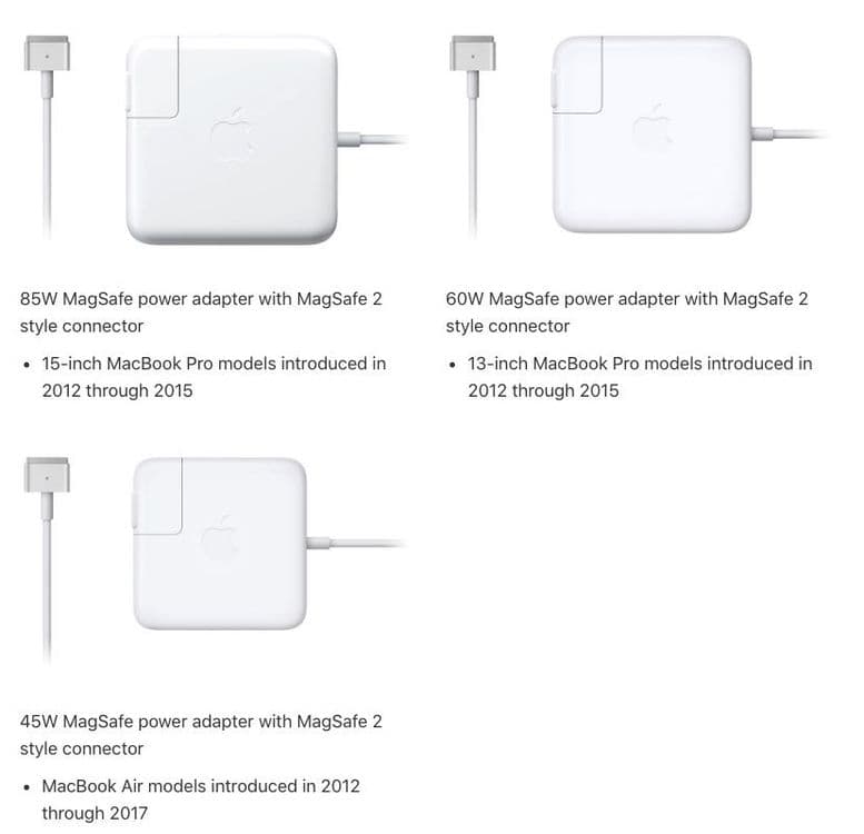 Apple MacBook Air MacBook Pro Adapter Зарядка — 8