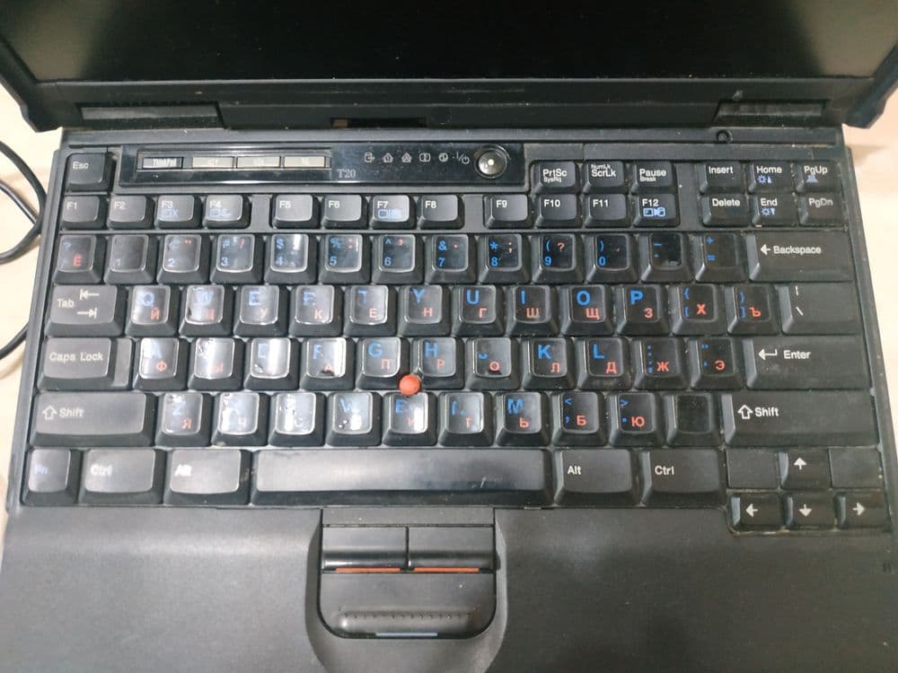 Продам ноутбук IBM ThinkPad T20 — 4
