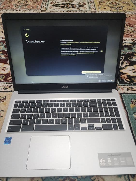 Acer chromebook 315 15.6" — 3