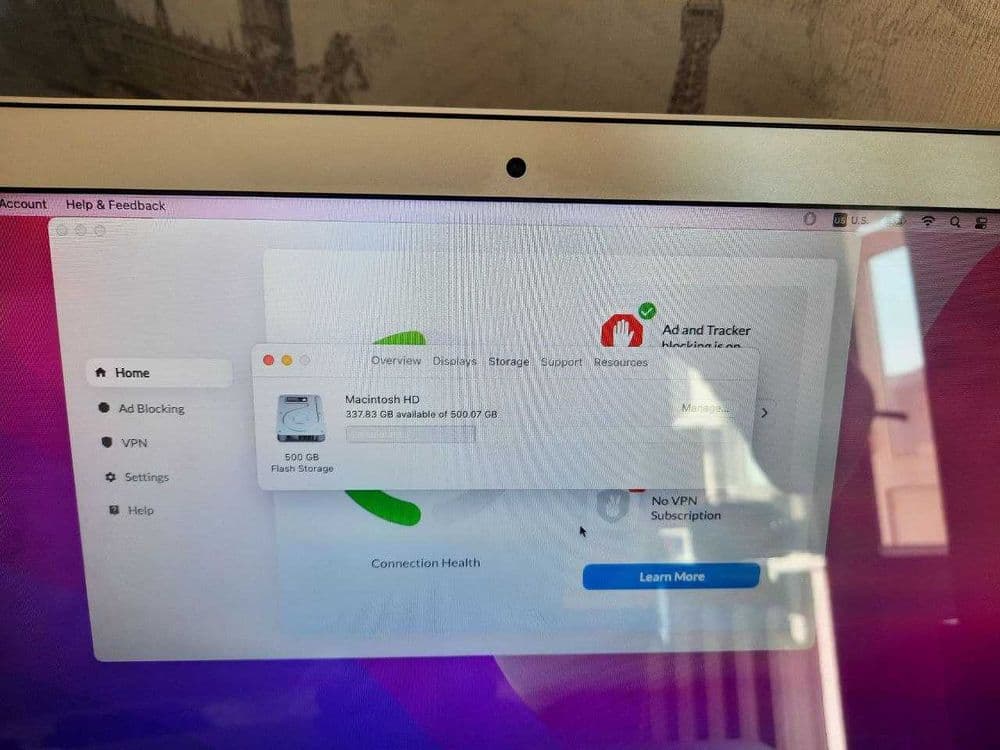 Macbook Air 2017 (customized ) Core i5, 8GB, 512 GB. Идеал ҳолатда — 4