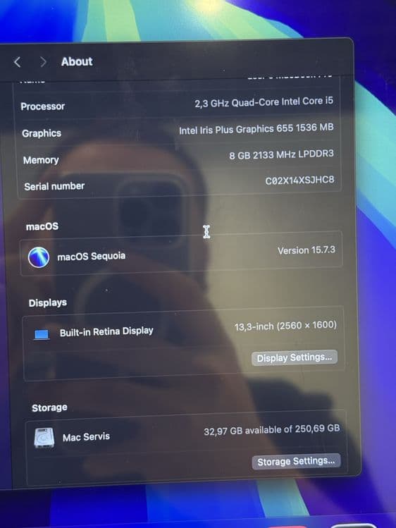 Macbook Pro 13 inch — 4