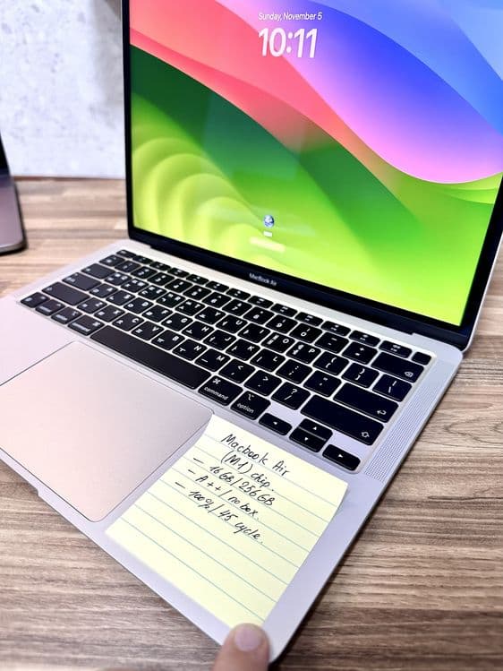 MacBook Air M1 Silver 8/256- Chotkiy noutbuk ( Макбук - Ноутбук ) — 2