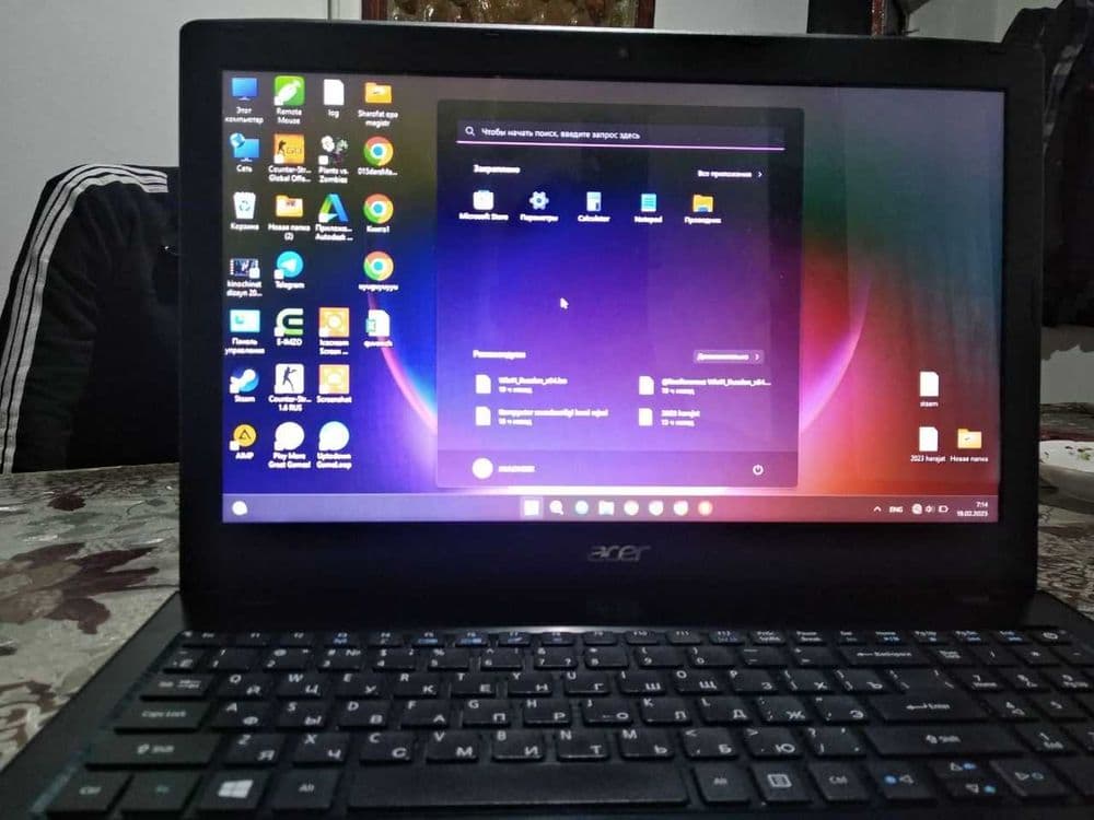 Aspire E15 [i5 6200U (Turbo Boost 2.8GHz) | srochna sotiladi — 2