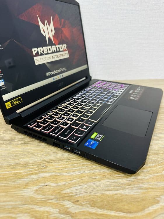 ACER Nitro Core i5-11Gen+RTX3060-6 ГБ Видеокарта, Топ Игровой ноутбук — 5