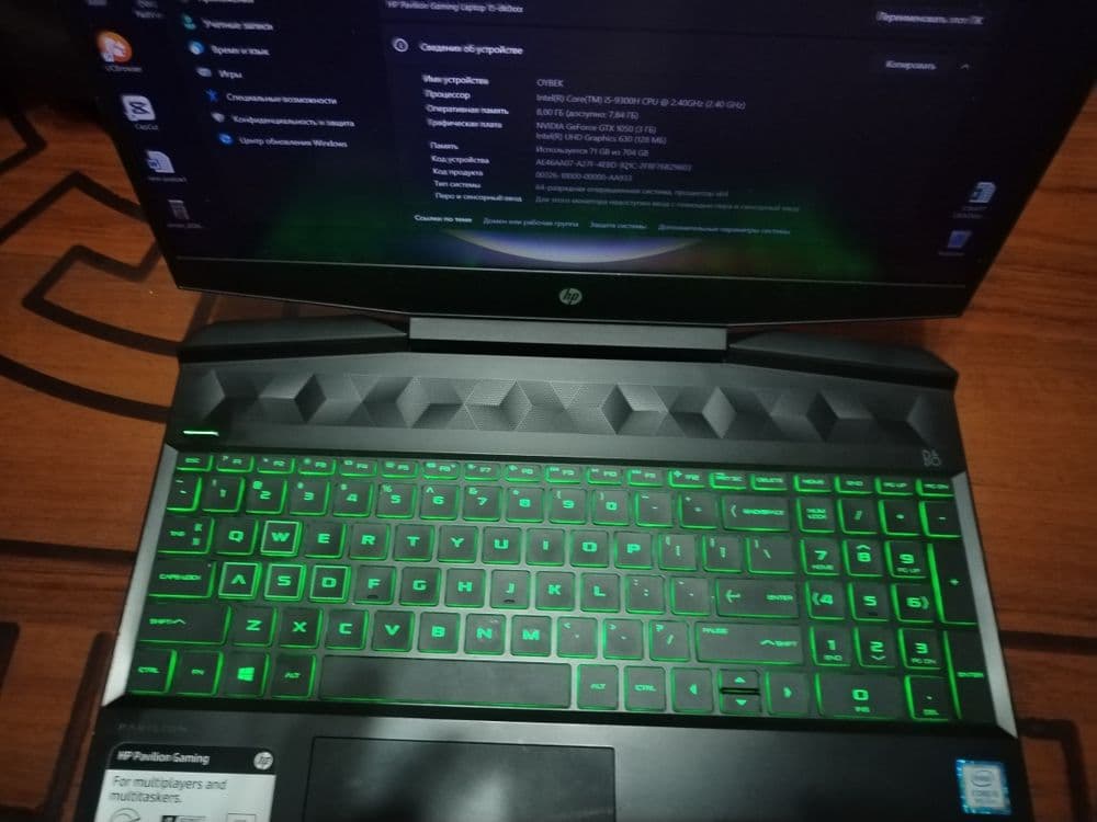 Hp PAVILION ОЗУ 8 ГБ. ССД 256. ХДД 500. i5 — 4