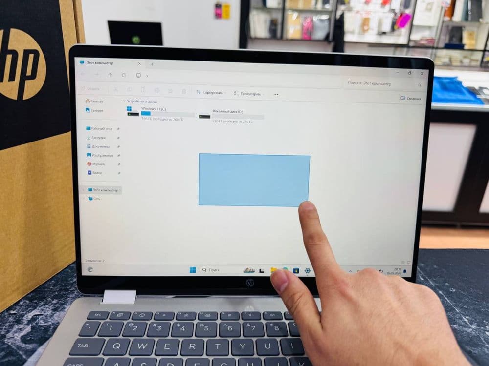 Продам HP OMNIBOOK FLIP 5 360*, как новый, еще на гарнтии! — 1