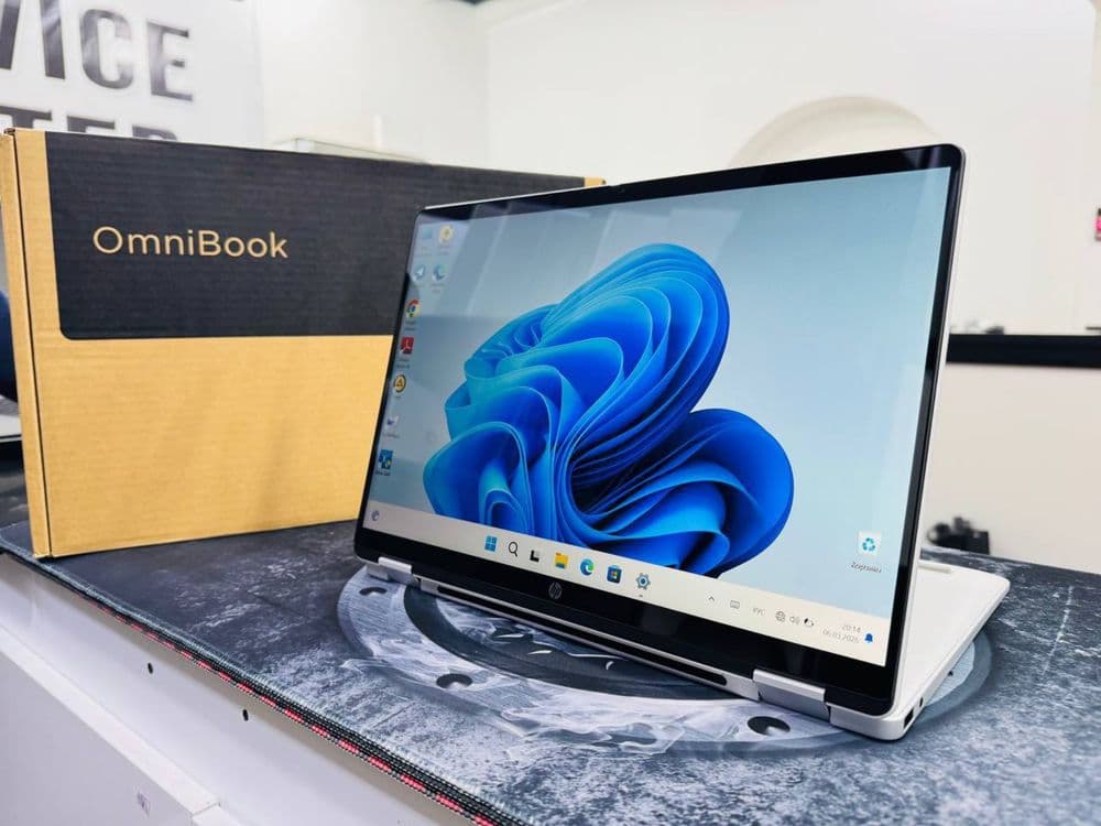 Продам HP OMNIBOOK FLIP 5 360*, как новый, еще на гарнтии! — 2