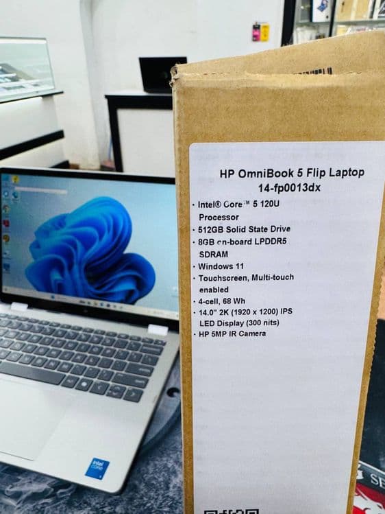 Продам HP OMNIBOOK FLIP 5 360*, как новый, еще на гарнтии! — 6