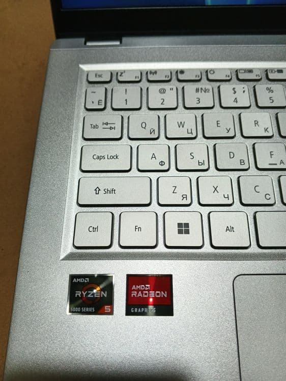 Acer Swift 3 Ryzen 5 Pure Silver Срочно Сотилади — 2
