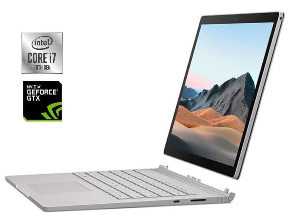 SURFACE Book 3 CORE i7-1065G7, 32гб, 1T ssd Nvidia GTX 1660ti — 1