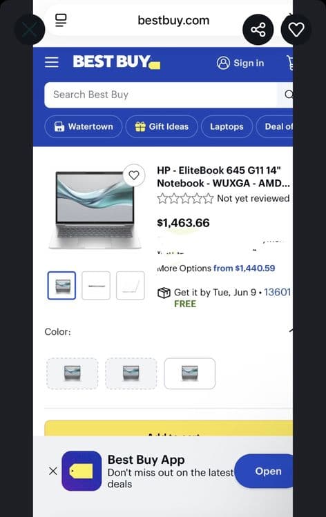 HP Elitebook 645 G11 32gb 1Tb совершенно новый — 6