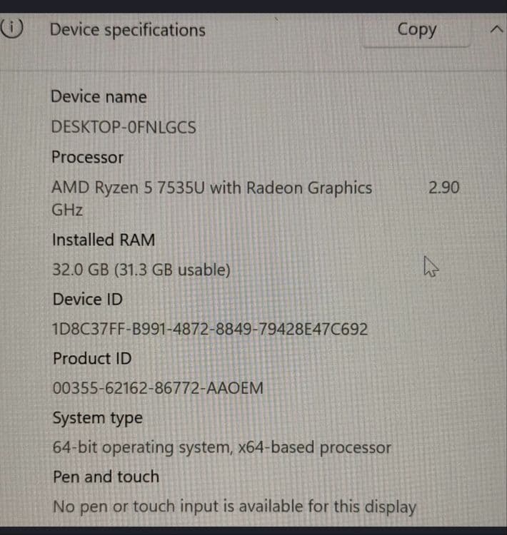 HP Elitebook 645 G11 32gb 1Tb совершенно новый — 8