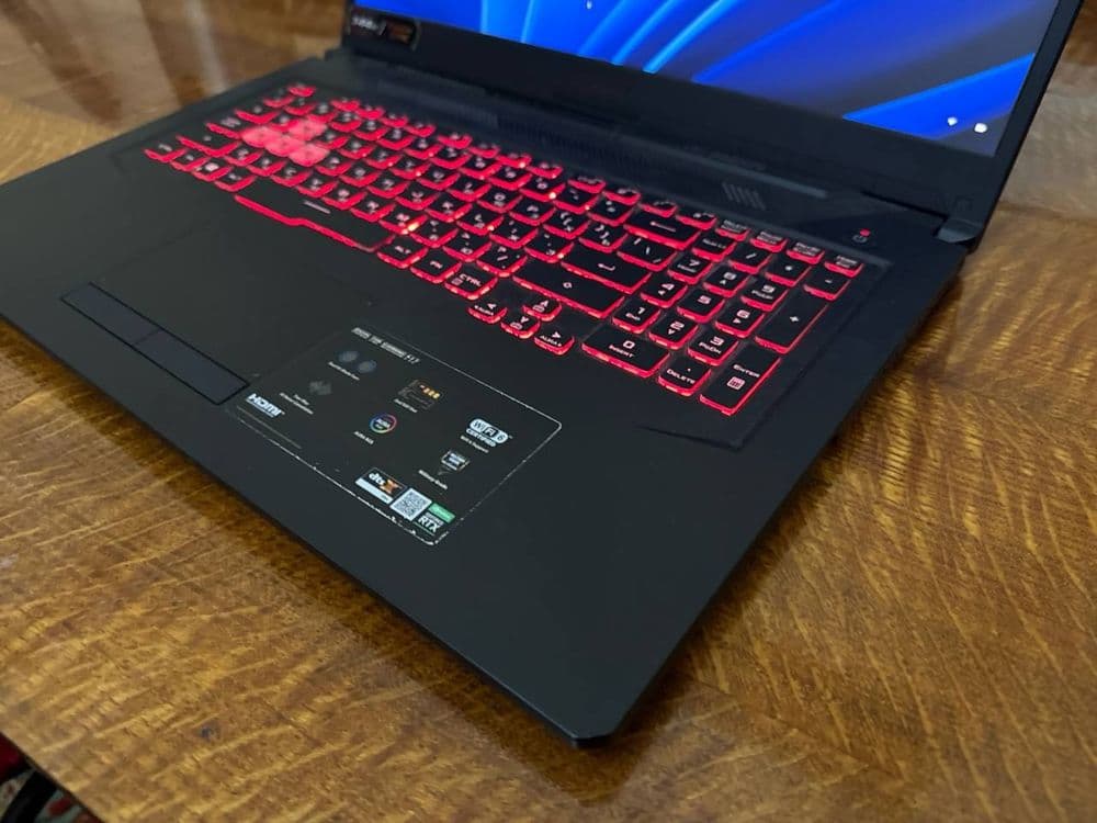 Игровой ноутбук Asus tuf gaming F17 FX706 — 3