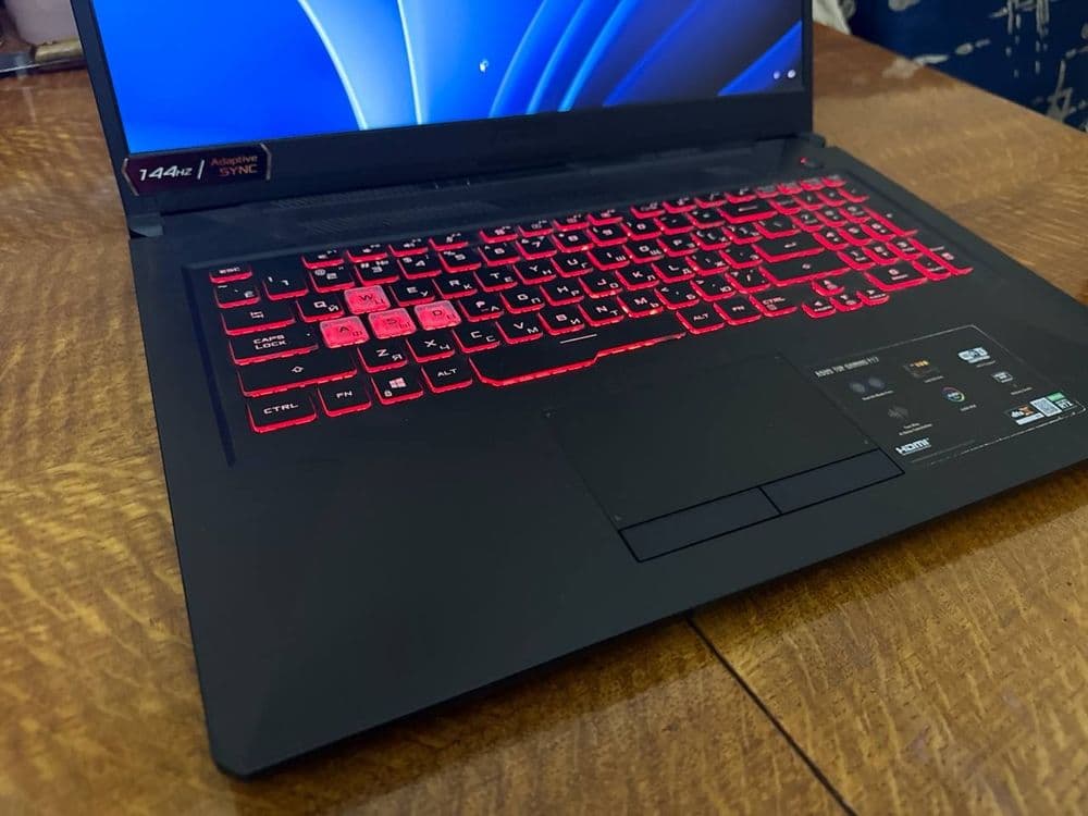 Игровой ноутбук Asus tuf gaming F17 FX706 — 6