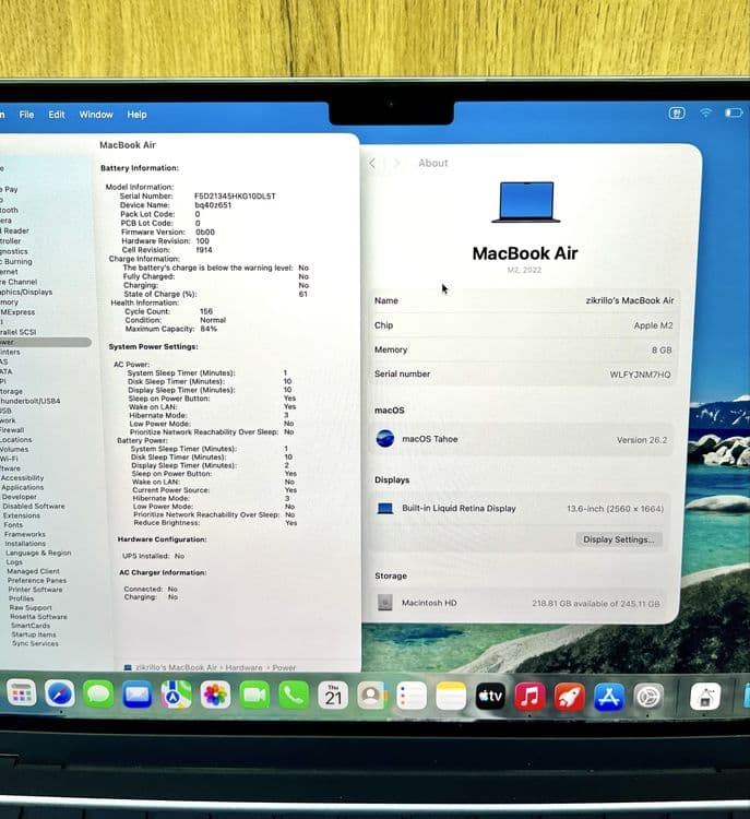 MacBook Air M2 Midnight 8/256- Yangi noutbuk ( Макбук - Ноутбук ) — 7