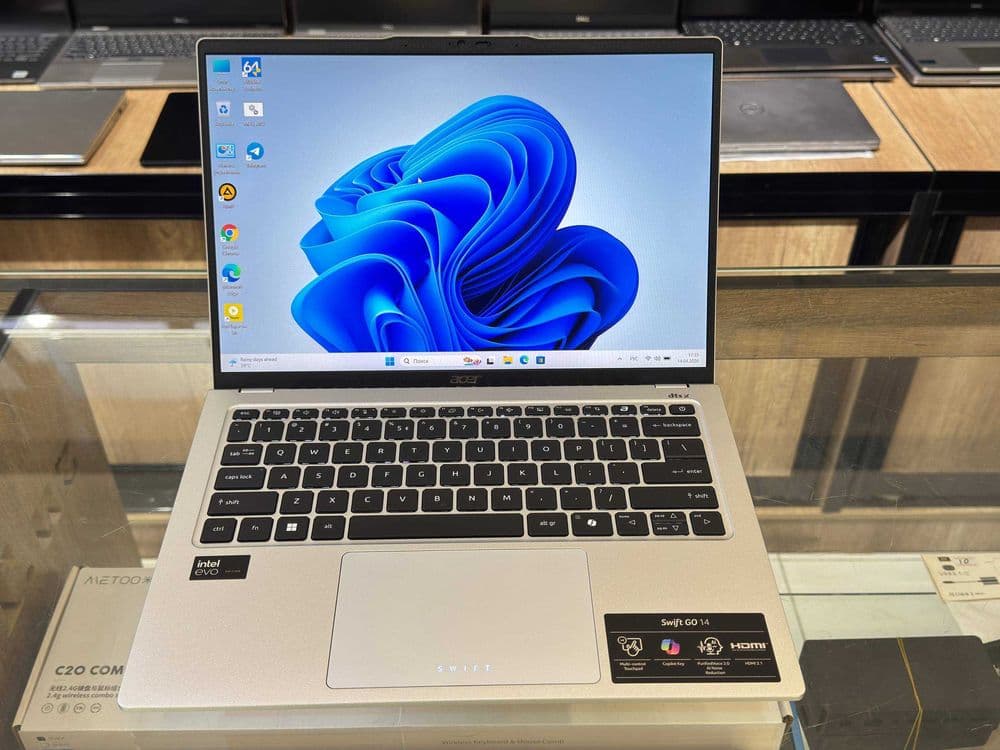 ACER Swift GO 14 Ultra 7 155H озу16гб 1Т ssd Сенсорный — 3