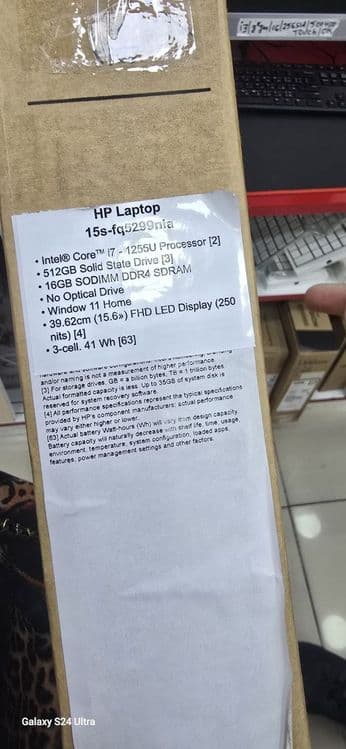 HP LAPTOP i7 12th — 4