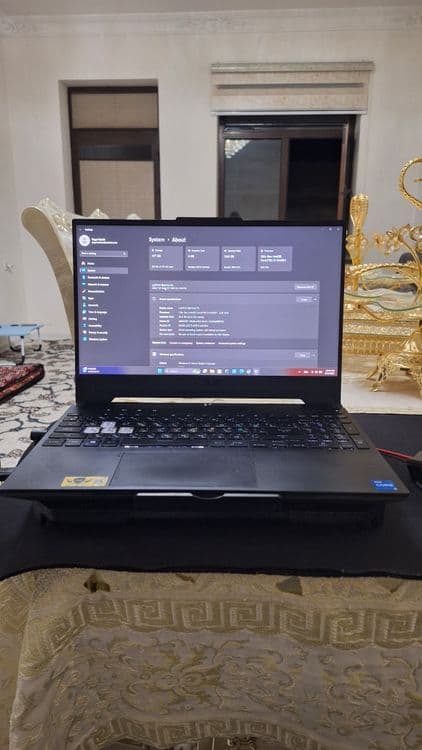 Игровой ноутбук Asus tuf dash f15 — 1
