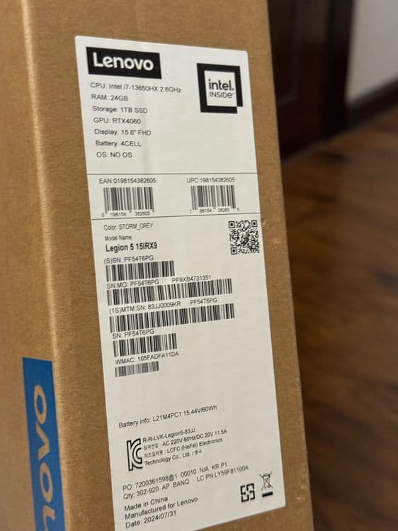 Lenovo Legion 5 | 24GB RAM | 1TB SSD — 2