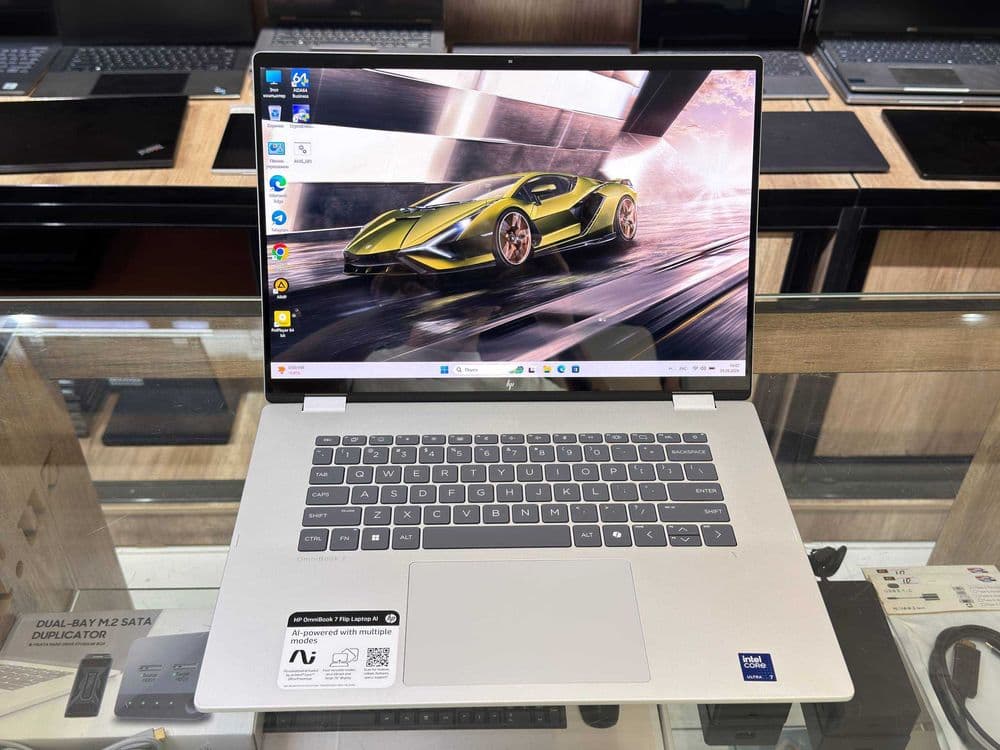 Hp OmniBook 7 Flip 16" 2.8K OLED tauch Ultra 7 256V RAM 16 Gb 8533 1TB