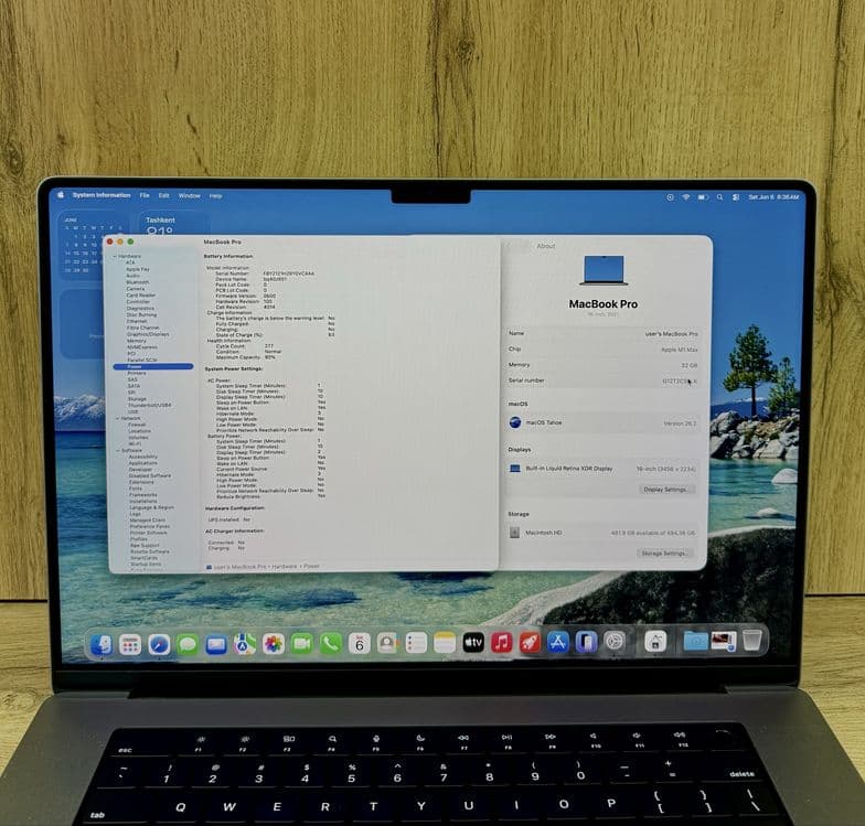 Macbook M1 Max 16inch 32/512GB 90% ёмкость — 2