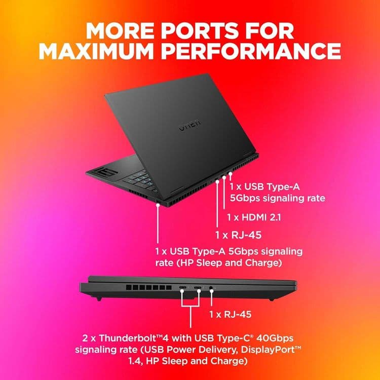 HP OMEN i7-13700HX D5-16GB 512 GB RTX 4060 8GB 16,0 WQXGA 240Hz Laptop — 8