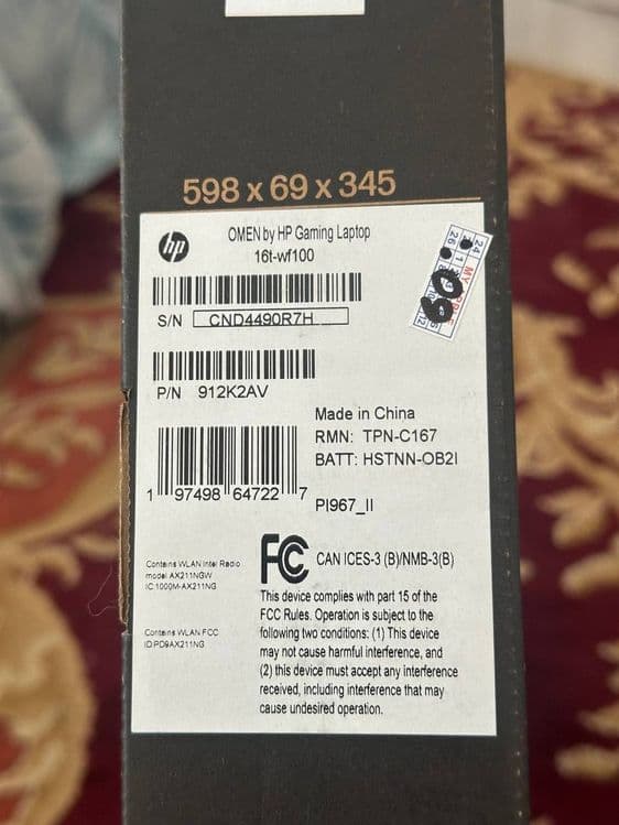 HP OMEN 16 1oy ishlatildi — 4