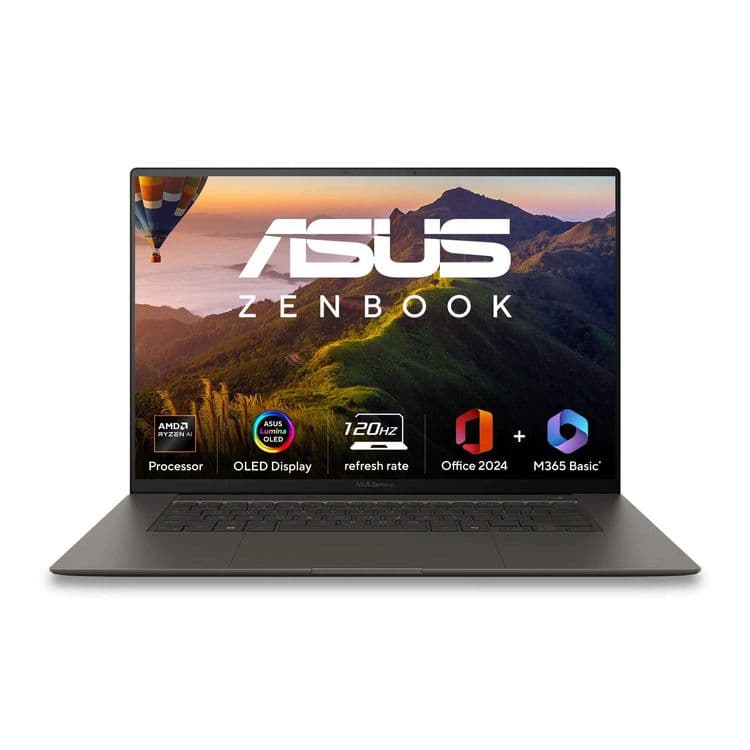 Asus Zenbook S16 3K TS OLED 120Hz AMD RYZEN AI 7 350 24GB LPDDR5x 1TB — 1