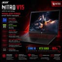 Acer Nitro V15 / Intel Core i9 / 16GB / 512GB SSD / RTX5060 8GB /165Hz