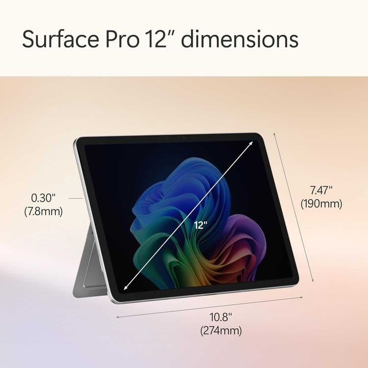 Microsoft Surface Pro Business 12 Snapdragon X Plus PDDR5 16GB SSD 1TB — 4